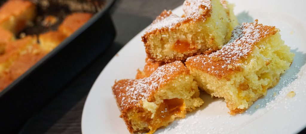 Marillenkuchen vom Blech | Südtirol schmeckt Marillenkuchen vom Blech | Südtirol schmeckt